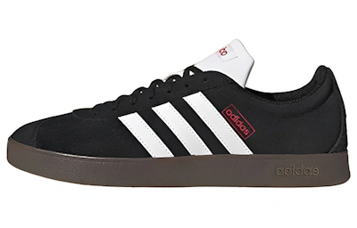 Adidas Vl Court Lifestyle Skate Shoes 'Black White Gum' HQ1801