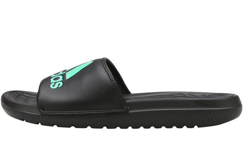 adidas Voloomix Slipper Training Minimalistic Black Green Slippers 'Black' CP9445