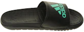 Order adidas Voloomix Badeschlappen Schwarz Grün Minimalistische Trainingsslipper CP9445