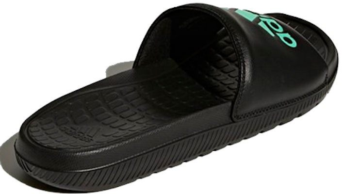 adidas Voloomix Slipper Training Minimalistic Black Green Slippers 'Black' CP9445 Lookbook adidas Voloomix Slipper Training Minimalistic Black Green Slippers 'Black' CP9445