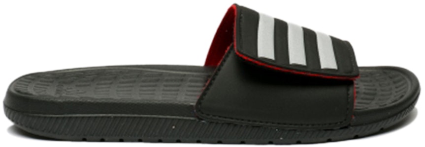 阿迪达斯 Voloomix Vario Lam '黑白红'拖鞋 H68221 Order 阿迪达斯 Voloomix Vario Lam '黑白红'拖鞋 H68221