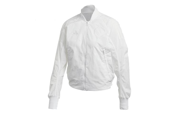 adidas VRCT W Woven Tiger Embroidered Jacket Unisex White FL1956