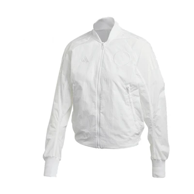 adidas VRCT W Woven Tiger Embroidered Jacket Unisex White FL1956