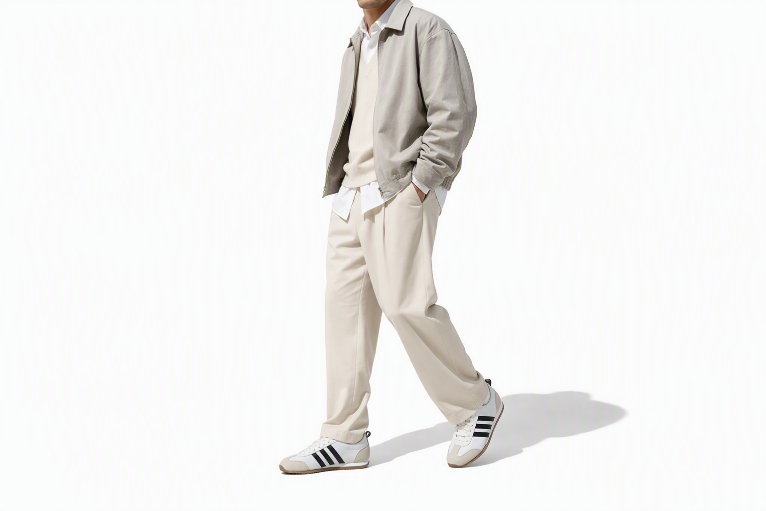 Order adidas VS Jog 2.0 ''Bianco Nero'' JI2436