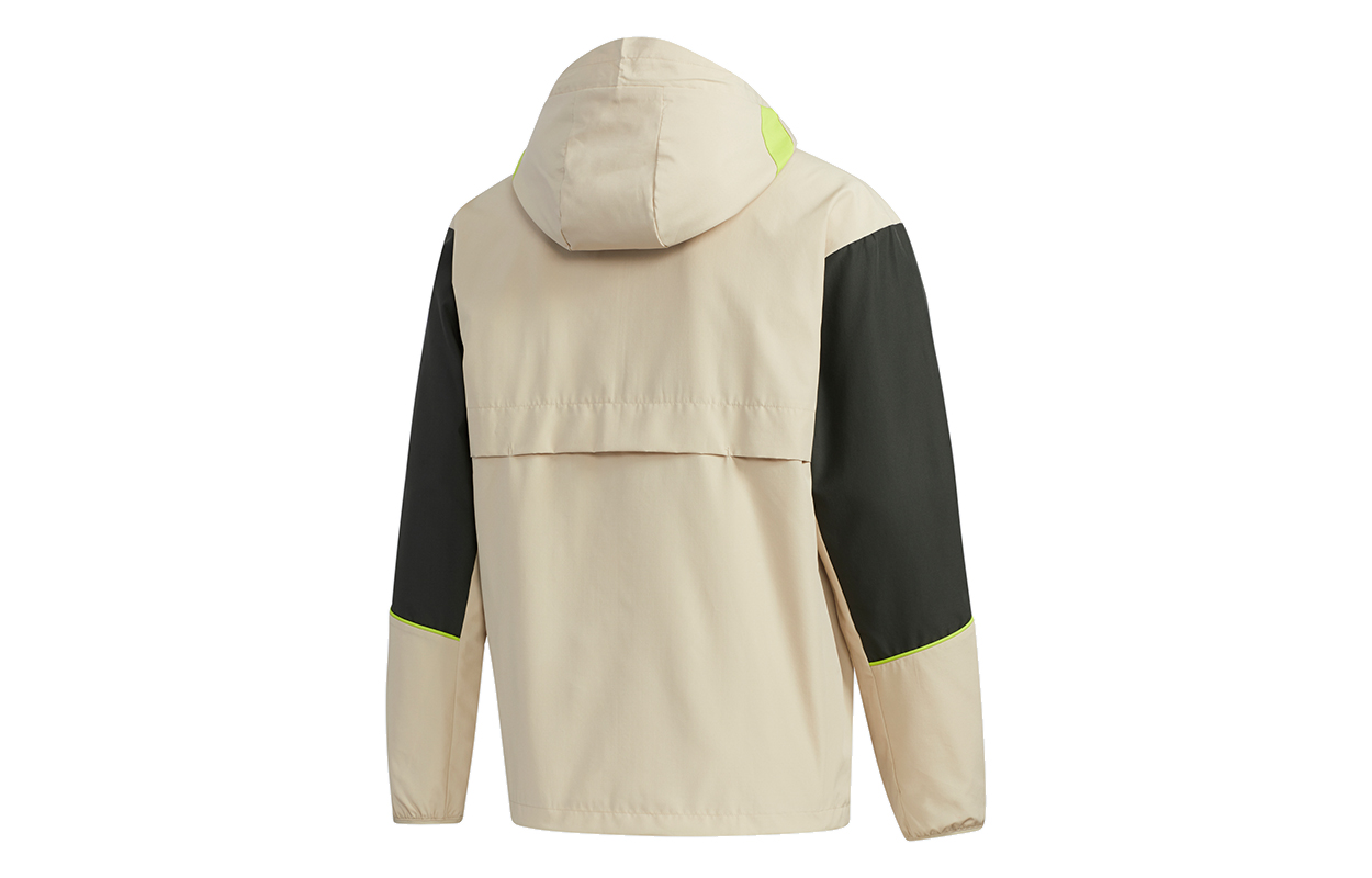 Lookbook adidas WND Jaket Olahraga Kasual Wanita Warna Khaki Gelap GF4014