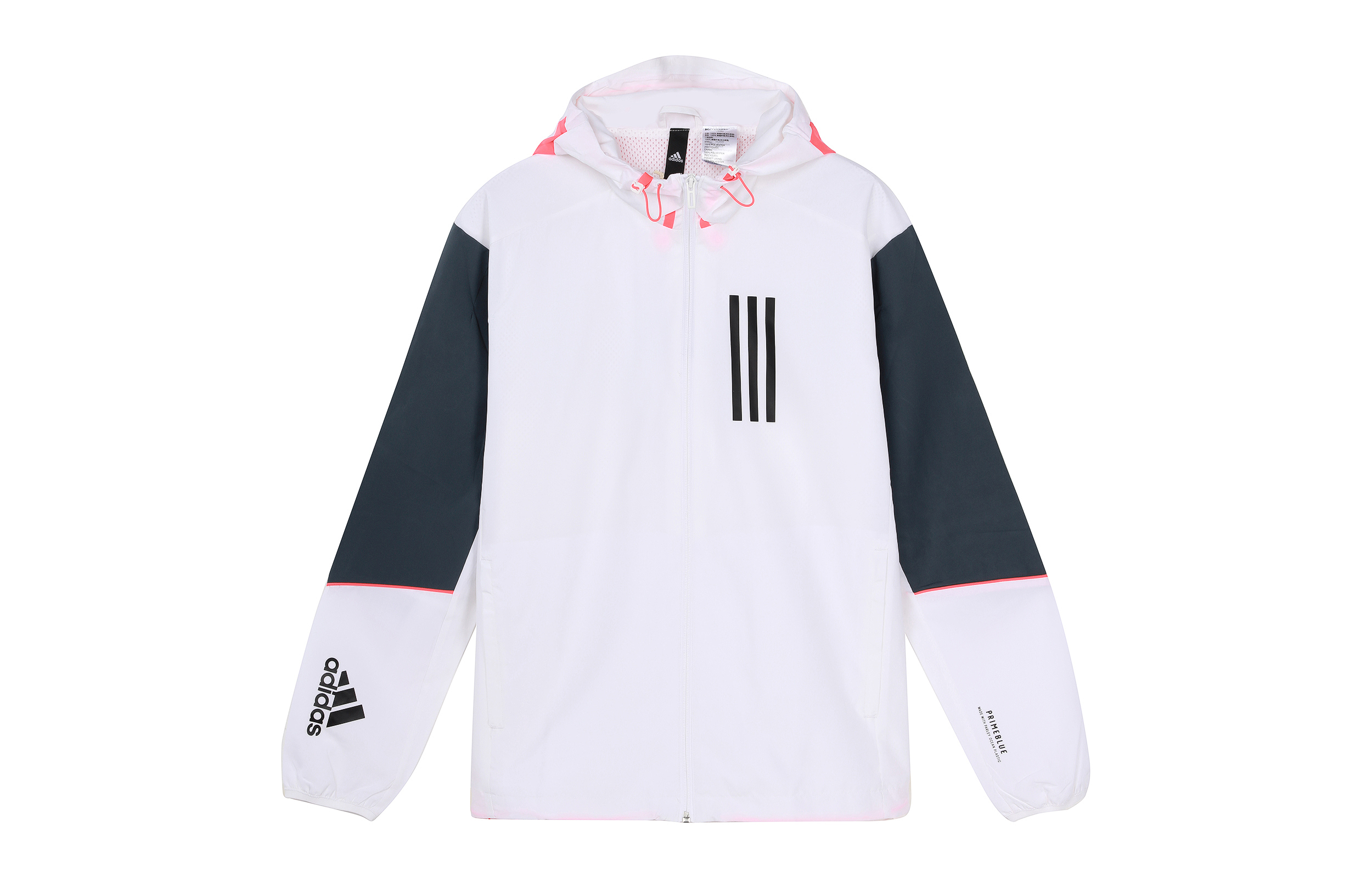 adidas W N D Sport Style Hooded Jacket White - Fall Edition GF3998