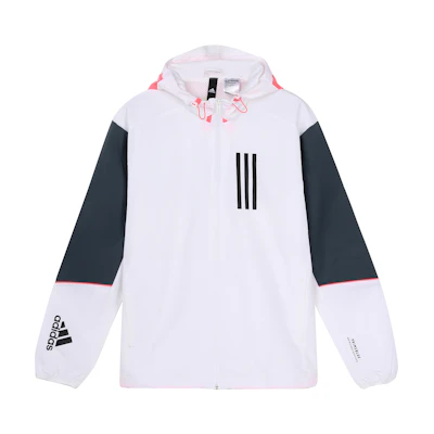 adidas W N D Sport Style Hooded Jacket White - Fall Edition GF3998
