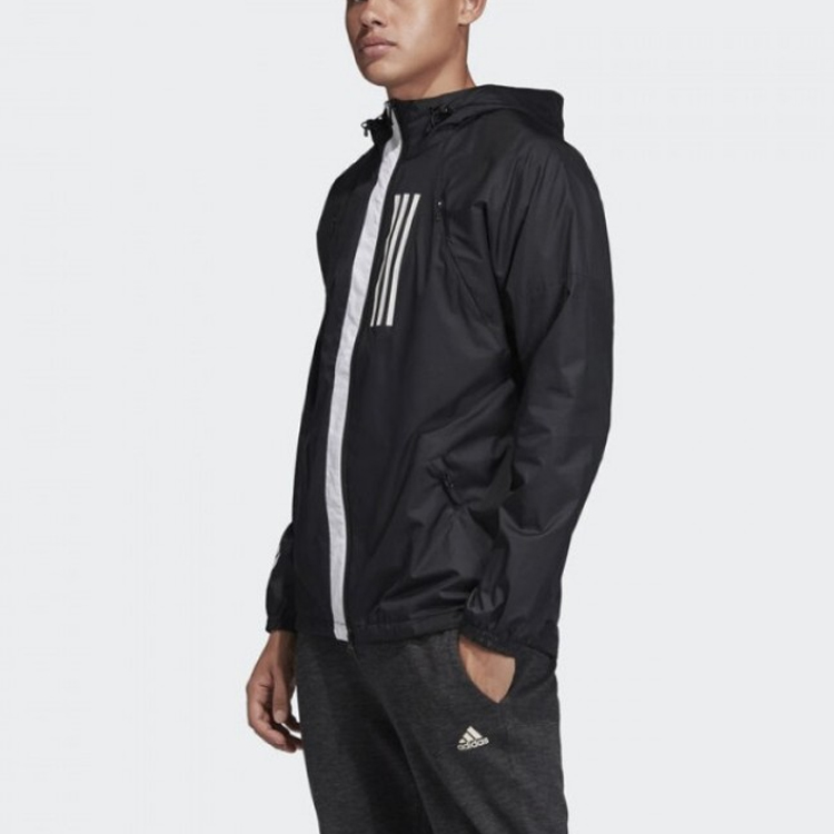 Details for Chaqueta adidas W.N.D Training con cremallera Negra EK4624