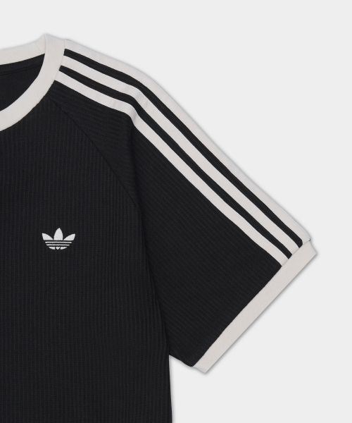 Shop adidas Waffle 3S Tee - Black KW7444