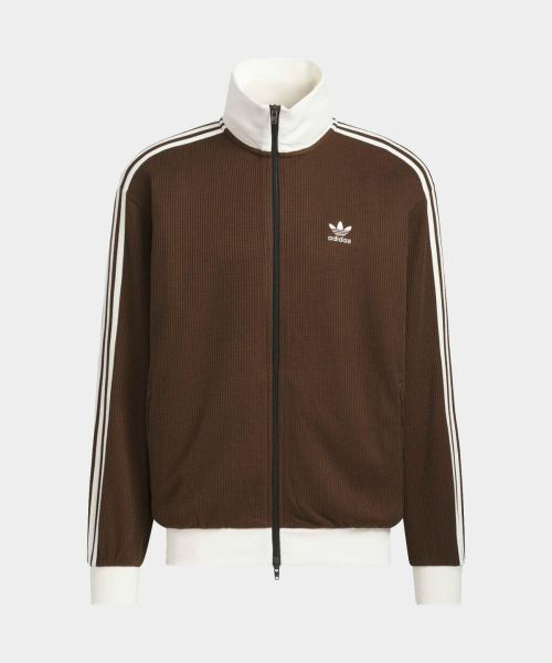 adidas Waffle Classic Track Top - Dark Brown KQ6865