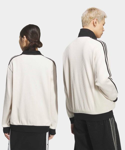 Lookbook adidas Waffle 復古運動外套 - 奇幻白 KQ6864