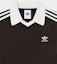 Lookbook adidas Waffle Long Sleeve Polo Tee - Dark Brown KQ6868