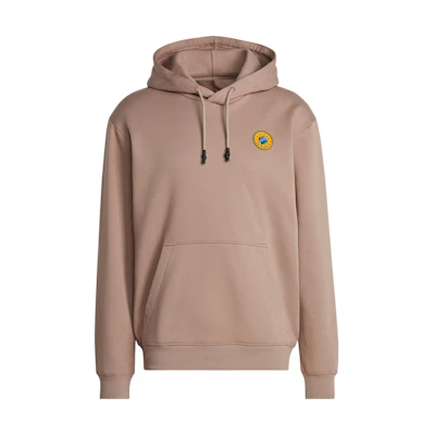 adidas Wander Hour Wh Hoodie Brown Solid Color Logo Sweatshirt II8475