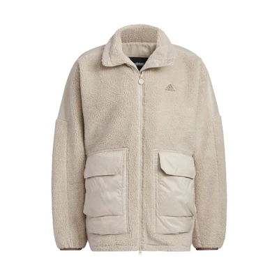 adidas Warding Beige Casual Outdoor Workwear Jacket Unisex IK7342