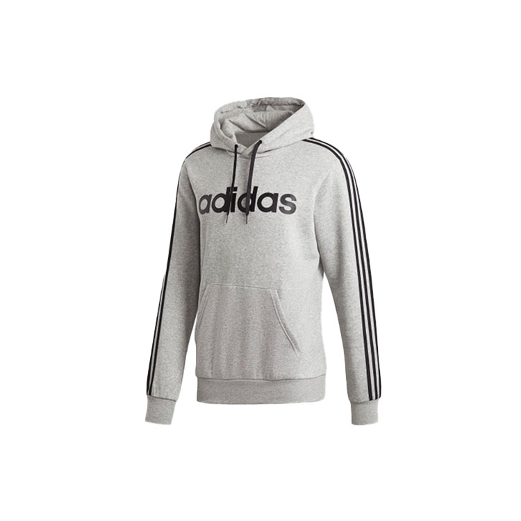 adidas Warm Fleece Hoodie Gray Long-Sleeve DU0495