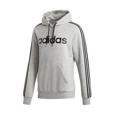 adidas Warm Fleece Hoodie Gray Long-Sleeve DU0495