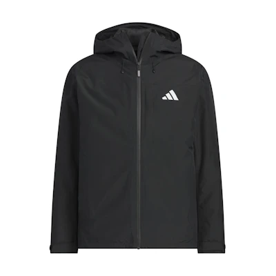 adidas Waterproof Windproof Warm 3-in-1 Down Jacket Unisex - Black JM9135