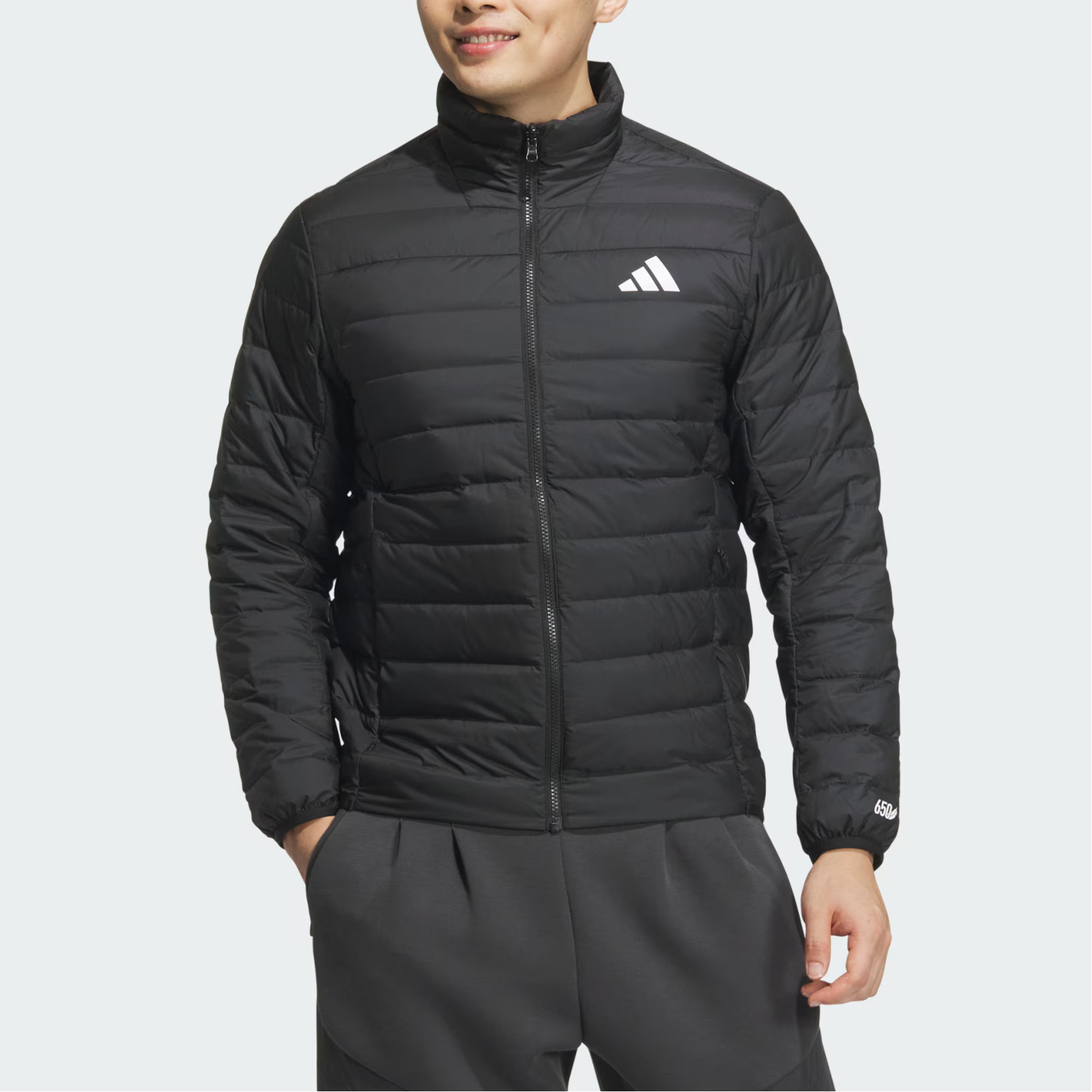 Sizing adidas Waterproof Windproof Warm 3-in-1 Down Jacket Unisex - Black JM9135
