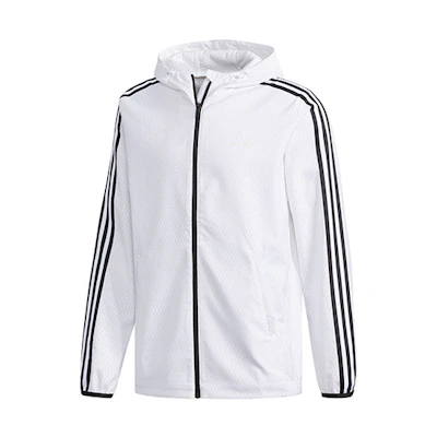 adidas WB Classic 3-Stripes Woven Jacket White DW4620