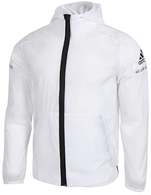 adidas WB 輕盈Logo印花白色織布連帽外套 FI8758 Buy adidas WB 輕盈Logo印花白色織布連帽外套 FI8758