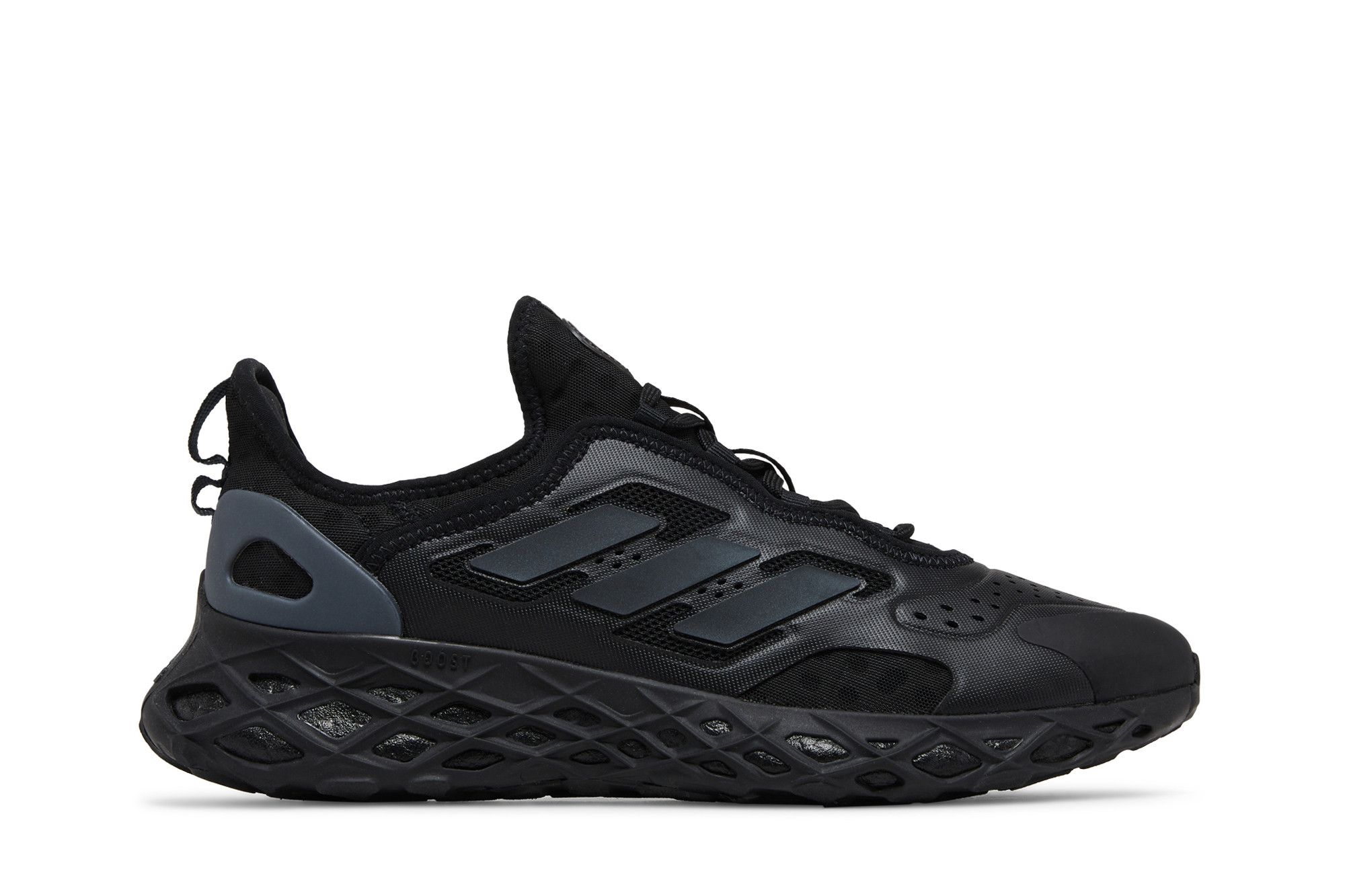 adidas Web Boost 'Black Blue Metallic' HQ6995