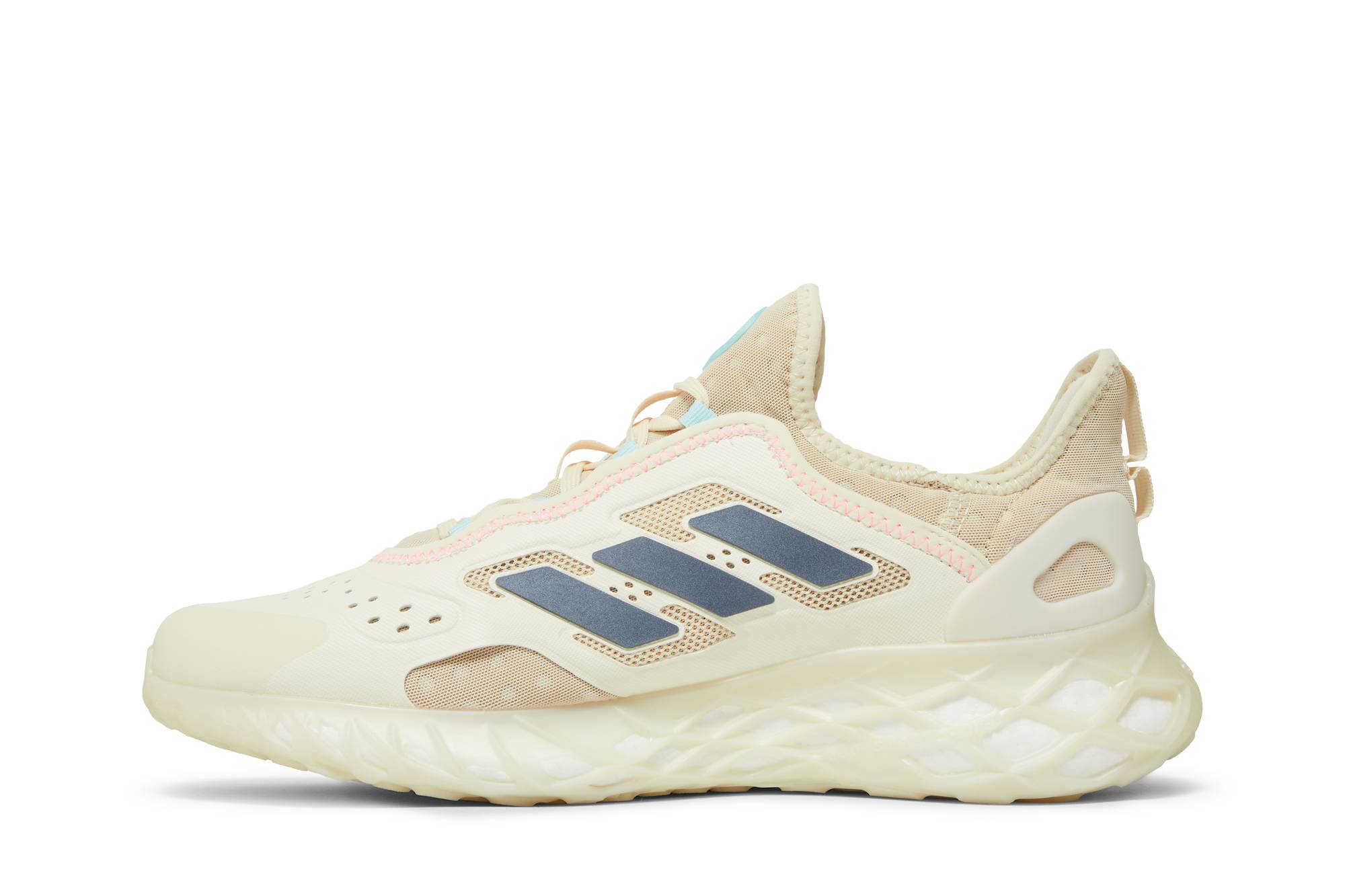 Lookbook adidas Web Boost 'Off White Ecru Tint' Putih Krem GZ6441