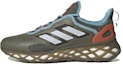 Buy adidas Web Boost 'Olive Strata Halo Blue' dalam warna Hijau Zaitun & Biru Halo HQ6170