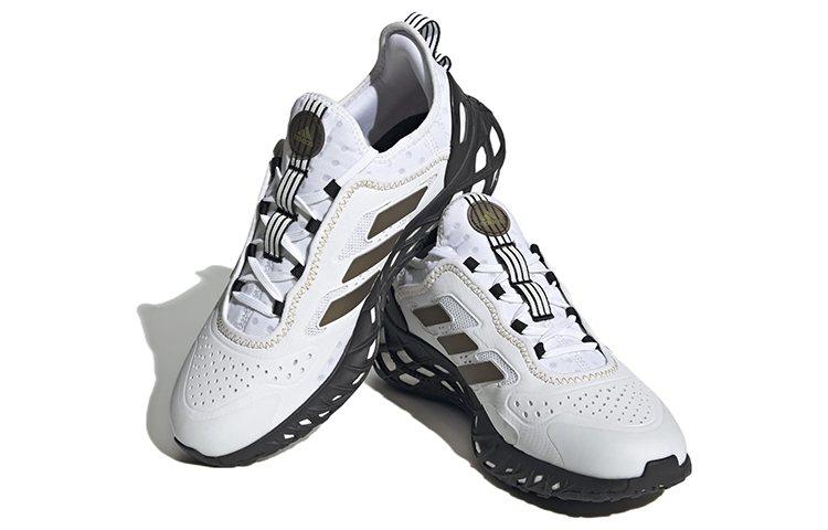 adidas Web Boost 'White Gold Black' 圖 3