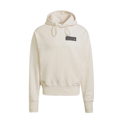 adidas White Breathable Training Pullover Hoodie HB3305