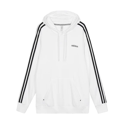 adidas White Colorblock Stripe Casual Sweatshirt H53023