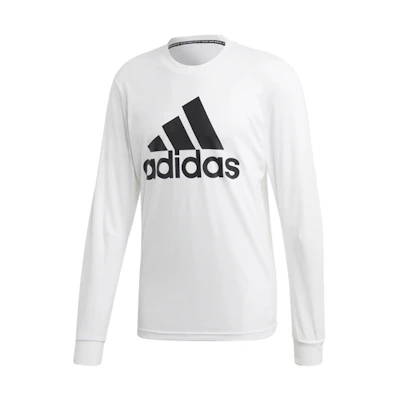 adidas White Crewneck Breathable Sports Sweatshirt EK4546