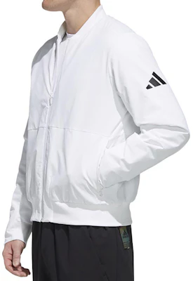 adidas Jaket Baseball Fleece Putih Kerah FM9416 Details for adidas Jaket Baseball Fleece Putih Kerah FM9416