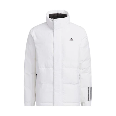 adidas White Full-Zip Stand Collar Jacket Japan Edition IL8921-JAPAN