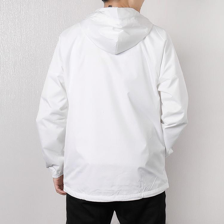 Purchase adidas 白色連帽防風外套 休閒運動服 - 秋季版 DZ0054