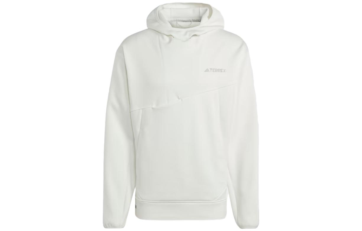 adidas White Hoodie Casual Sportswear IB1149