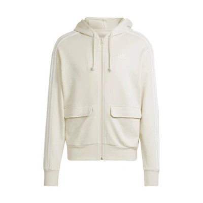 adidas White Letter Floral Cartoon Print Hoodie Zip Jacket HR4314