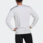 Purchase adidas Pullover Putih Lengan Panjang dengan Cetakan Logo Berjalur GT6641