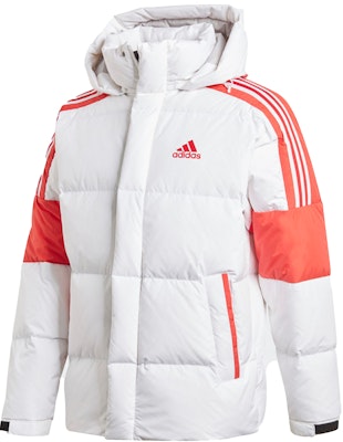 阿迪达斯白色冬季户外羽绒夹克 GF0106 Order 阿迪达斯白色冬季户外羽绒夹克 GF0106