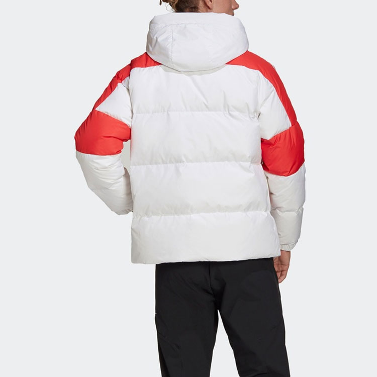 Purchase 阿迪达斯白色冬季户外羽绒夹克 GF0106
