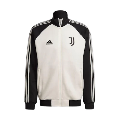 adidas White Zip-Up Jacket with Logo Stripe and Print Design H67146