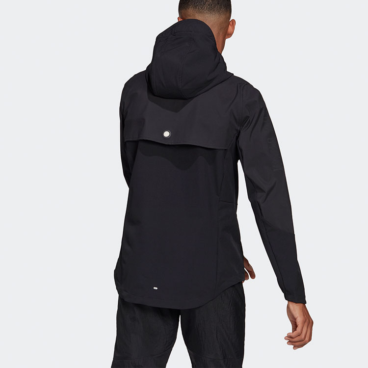 Purchase adidas Wind RDY Jacket M Black Casual Running Hoodie Jacket GN5921