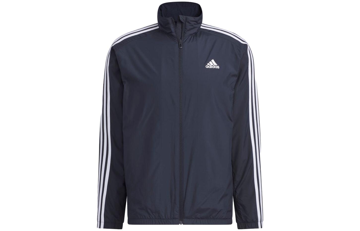 adidas WIND RDY Logo 3-Stripes Track Jacket Vintage Navy Blue IK7336