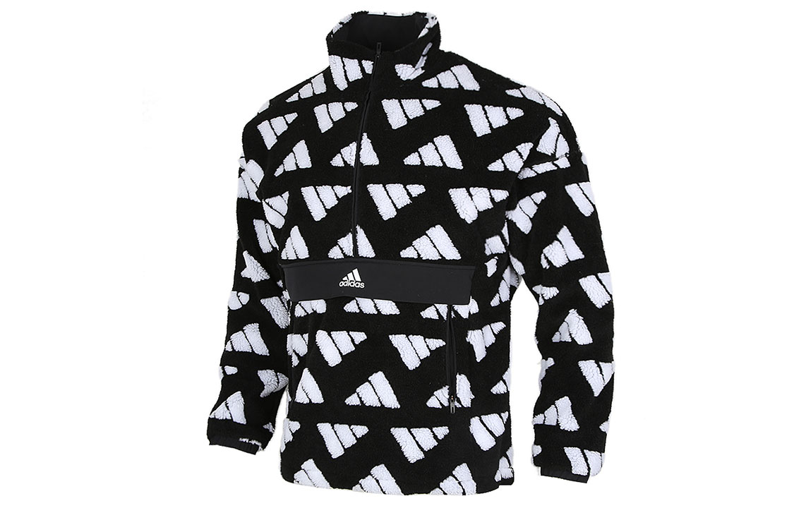 adidas Windbreaker High Collar Windproof Insulated Training Jacket GM4429