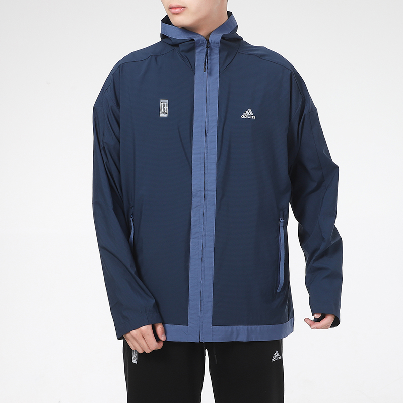 Shop adidas 風衣連帽外套 GU1765