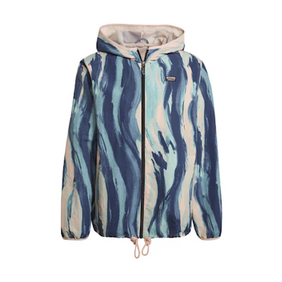 adidas Windbreaker Trefoil Casual Hooded Jacket Multicolor - GN3320