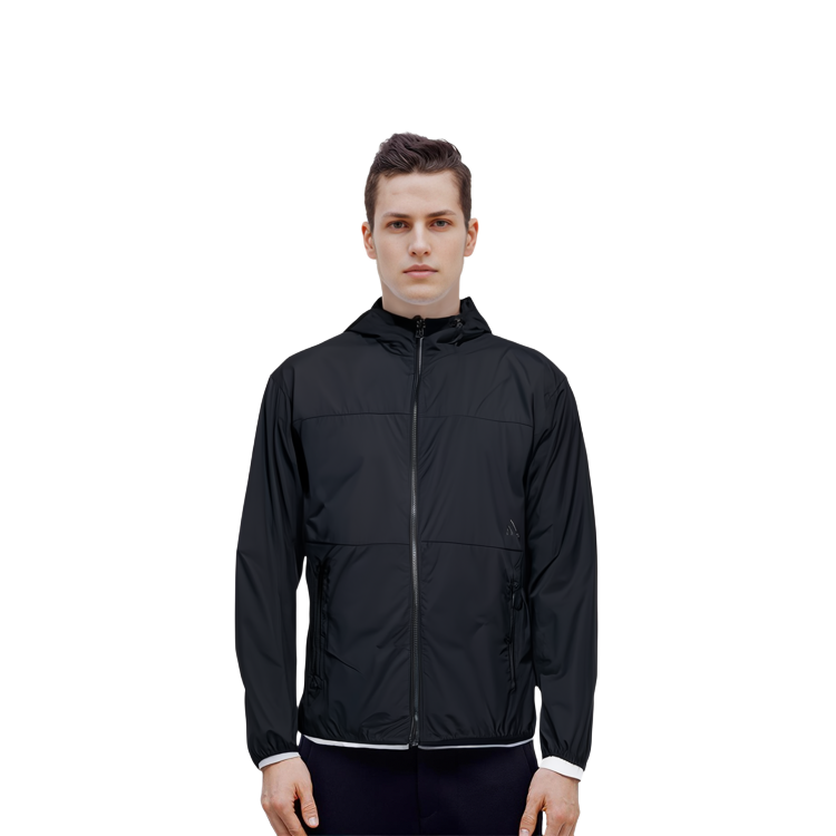 Details for adidas 防風連帽織布外套 - 黑色 GP0976