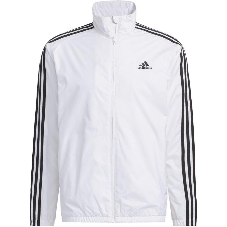 adidas WINDRDY Striped Letter Print Zip-Up Retro Jacket IK7334