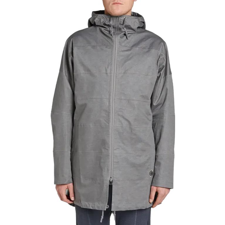 Shop adidas Wings + Horns Tech Parka Gray Casual Zip-Up Hooded Jacket bk0217