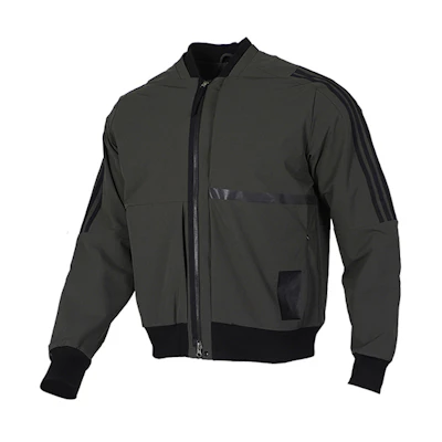 adidas Winter Fleece Jacket Green Casual Style FJ0247