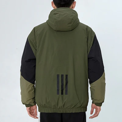 adidas Jaket Musim Dingin Warna Hijau Army dengan Desain Colorblock GT6547 Purchase adidas Jaket Musim Dingin Warna Hijau Army dengan Desain Colorblock GT6547